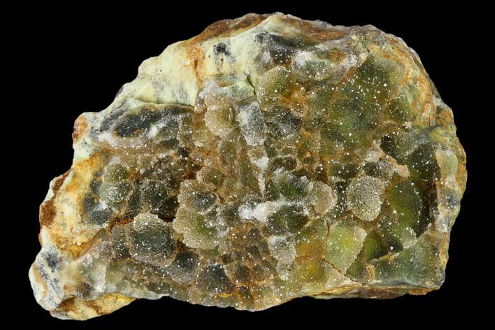 Druzy Chrome Chalcedony - Chromite Mine, Turkey #113978